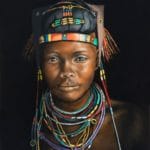 Muhacaona Woman from Angola, by Dr. Barney Elliot