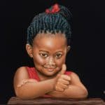 Nigerian Child, by Dr. Barney Elliot